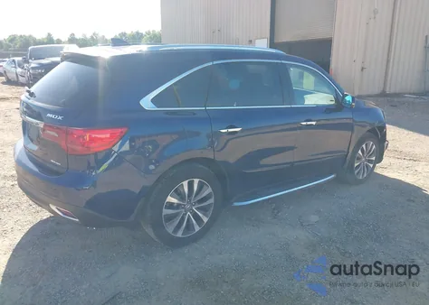 2015 Acura Mdx Technology from USA, damaged, VIN 5FRYD4H46FB013270